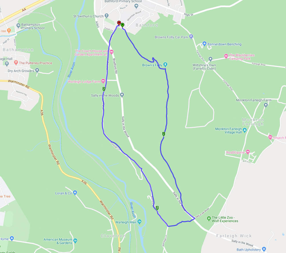 Route map