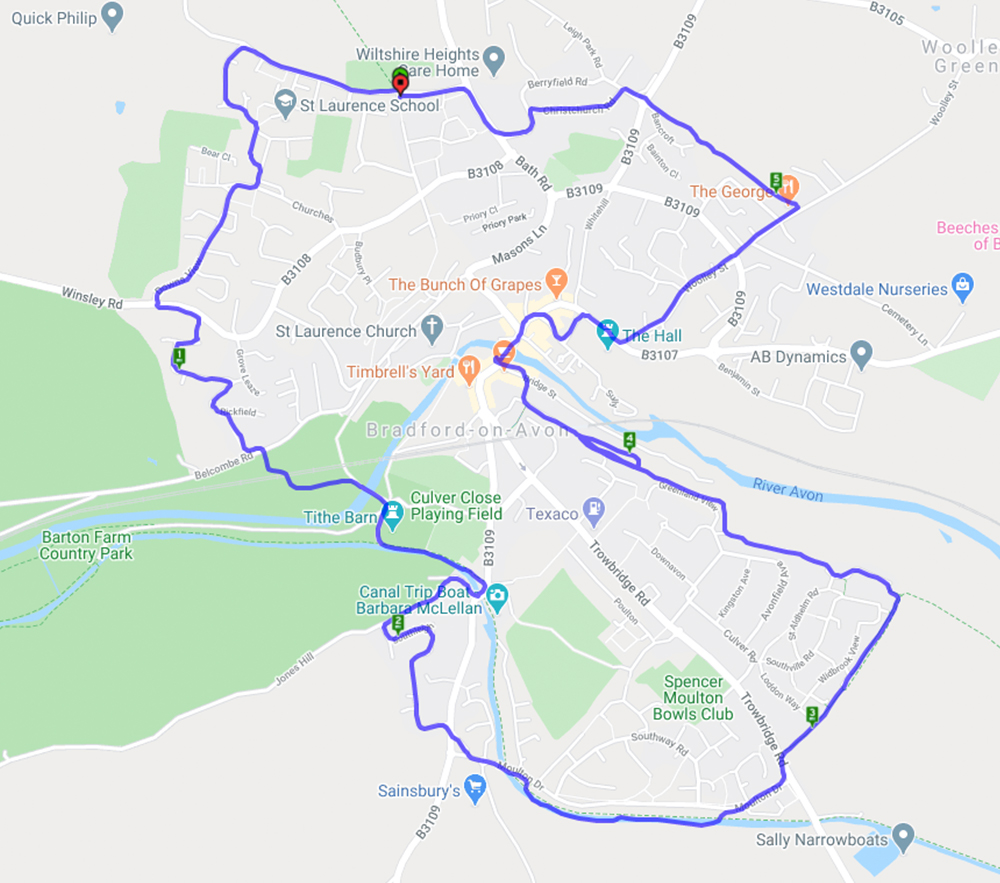 Route map