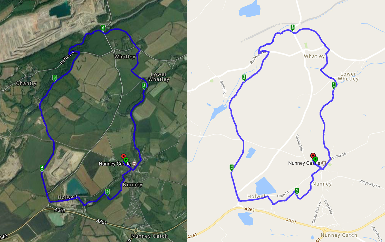 Route map