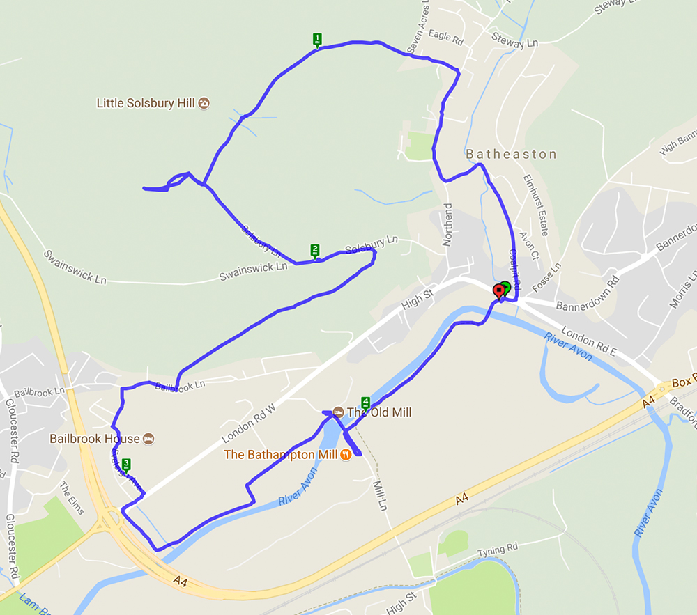 Route map