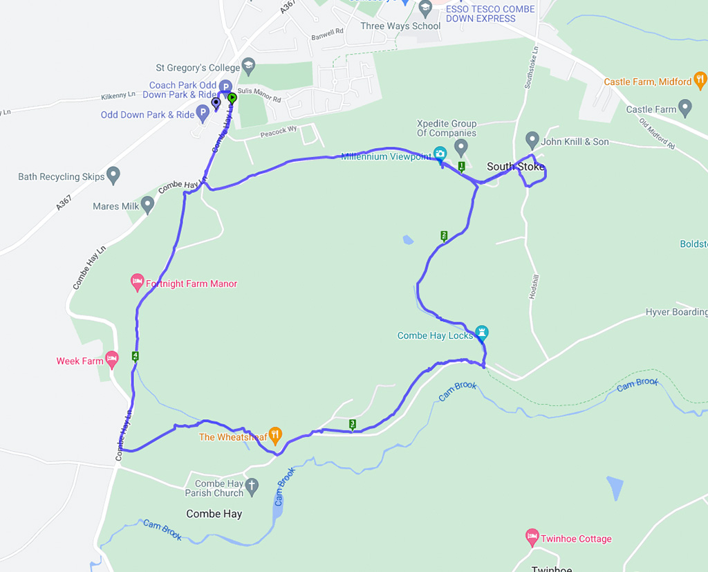 Route map