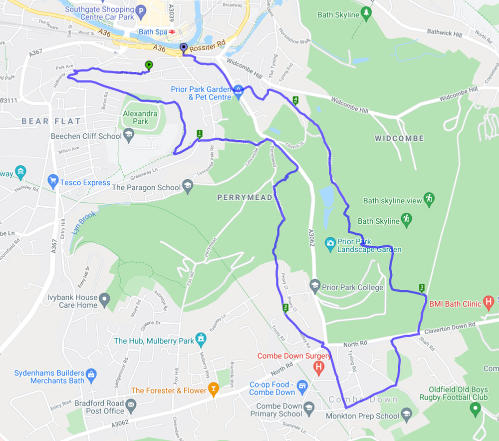 Route map